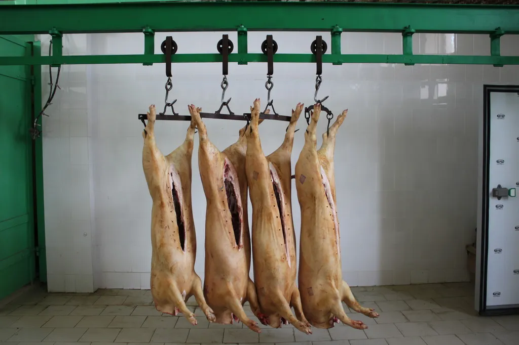 фотография продукта Мясо свинины в тушах/полутушах